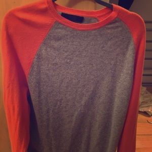Express crew neck sweater. Cashmere is the fabric